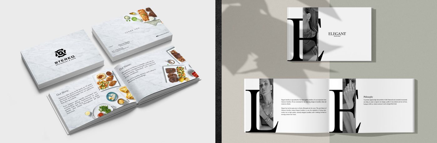 Printed brand profiles