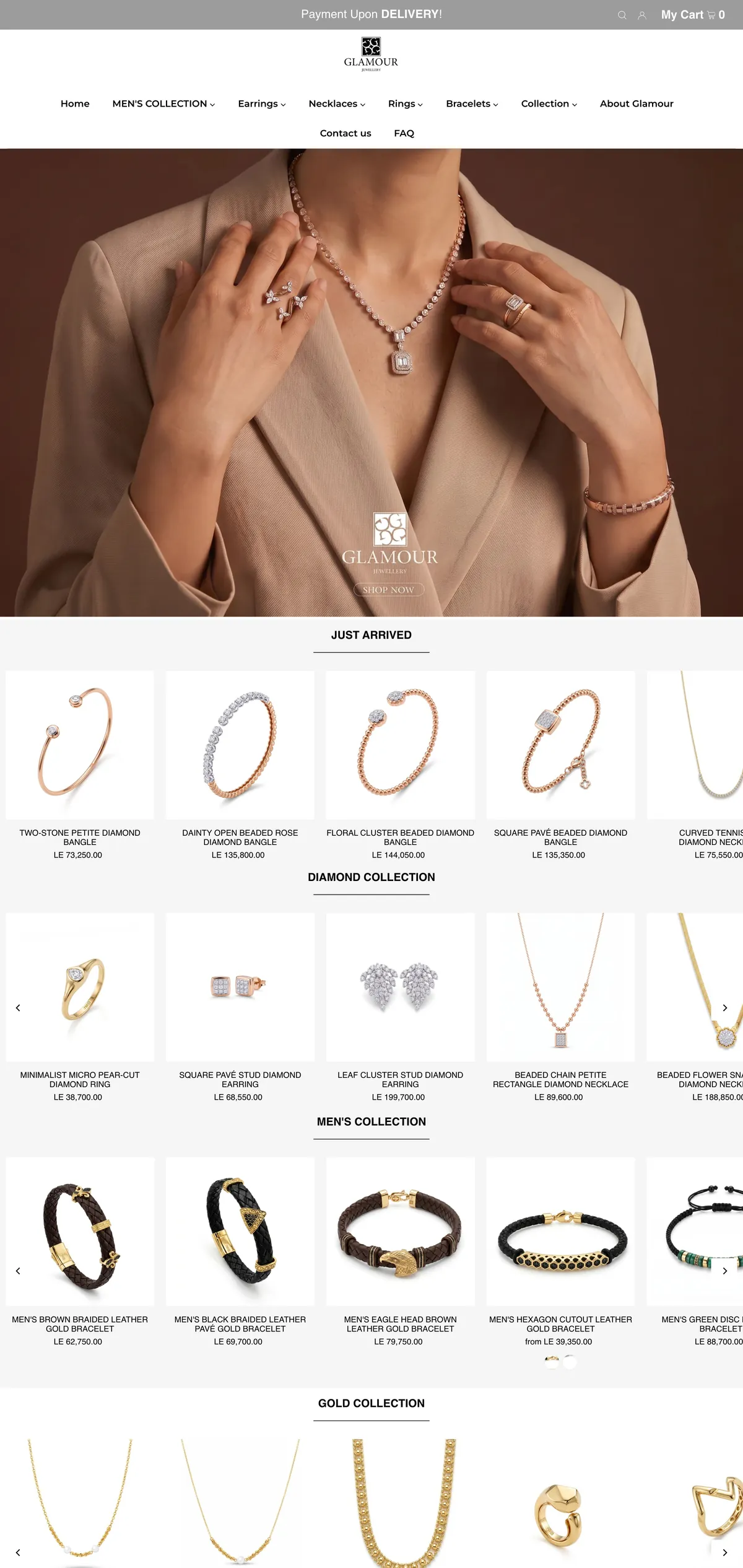 Glamour Jewellery online store